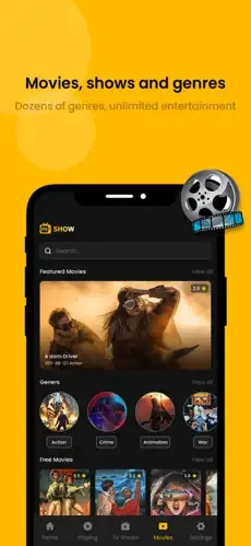 cricify-app-for-android-tv Movies and shows